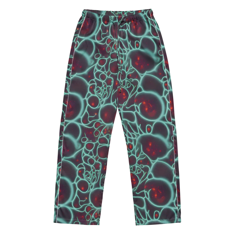Kerstens Circuit on Women's Pajama Pants — Front