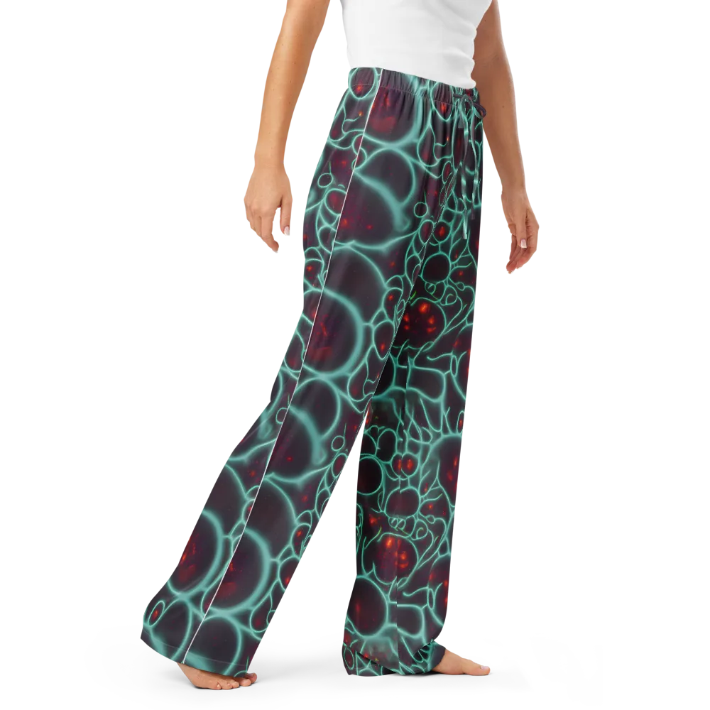 Kerstens Circuit on Women's Pajama Pants — Right Front