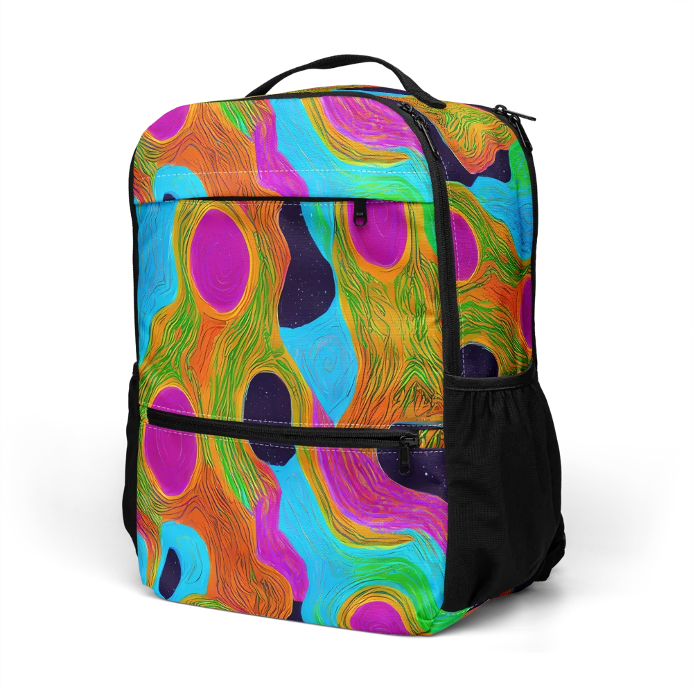Galactic Harmony on Utility Backpack — Left Front