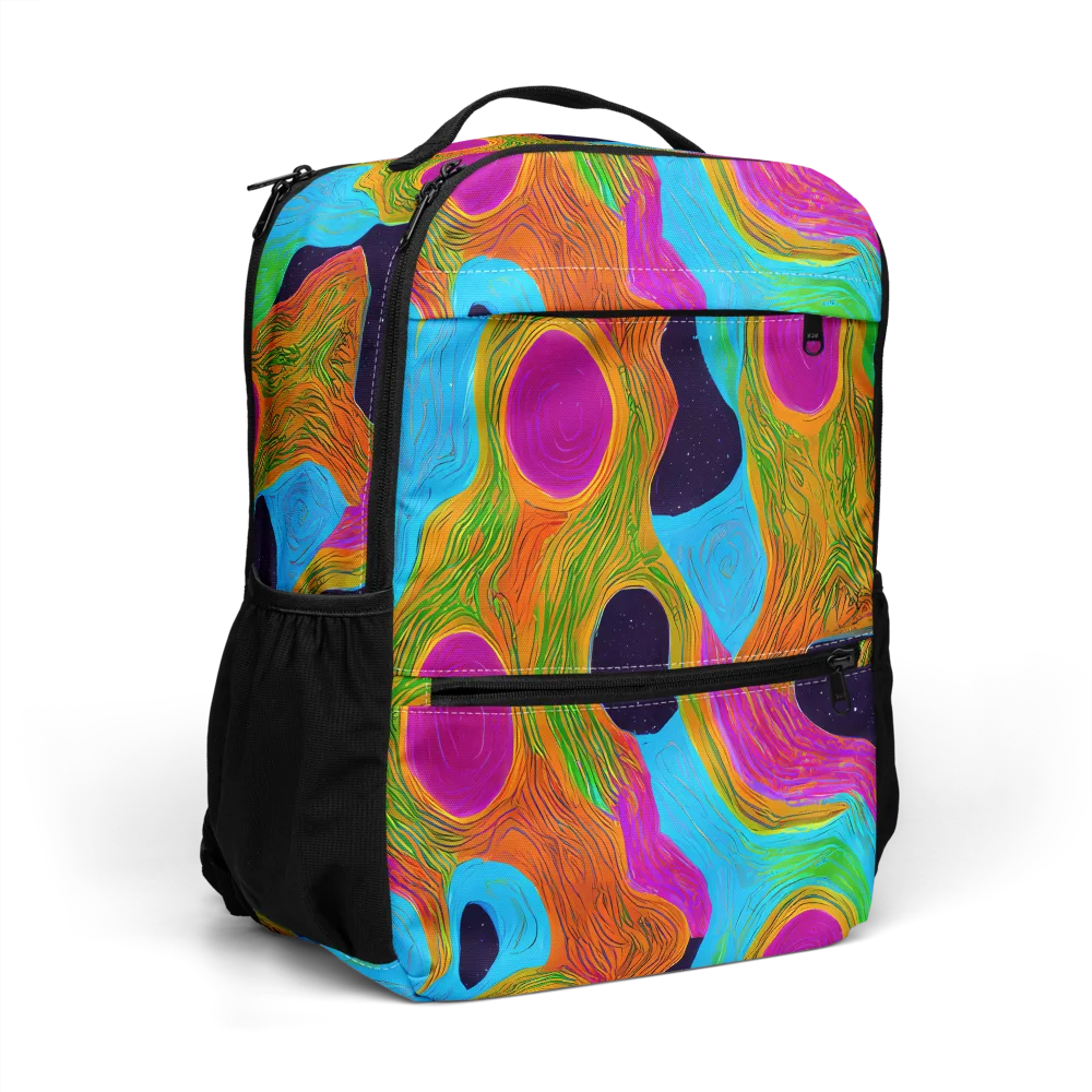 Galactic Harmony on Utility Backpack — Right Front