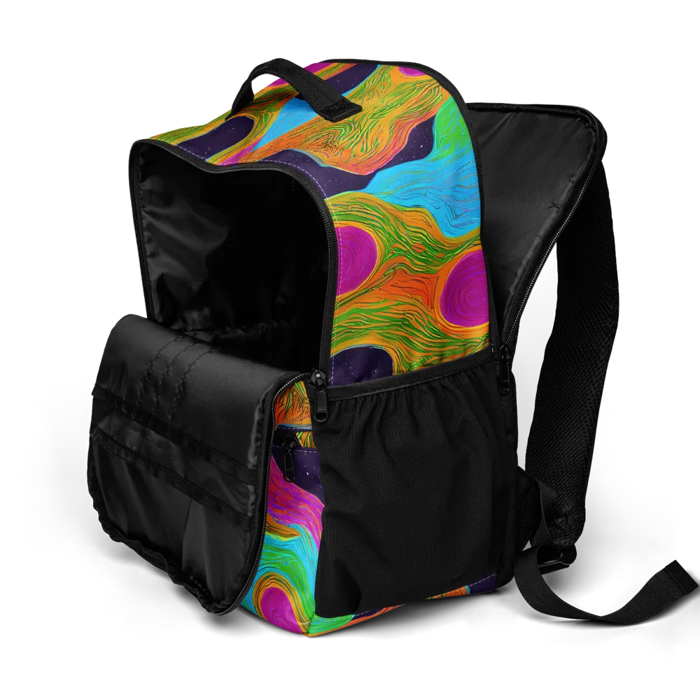 Galactic Harmony on Utility Backpack — Product details 2