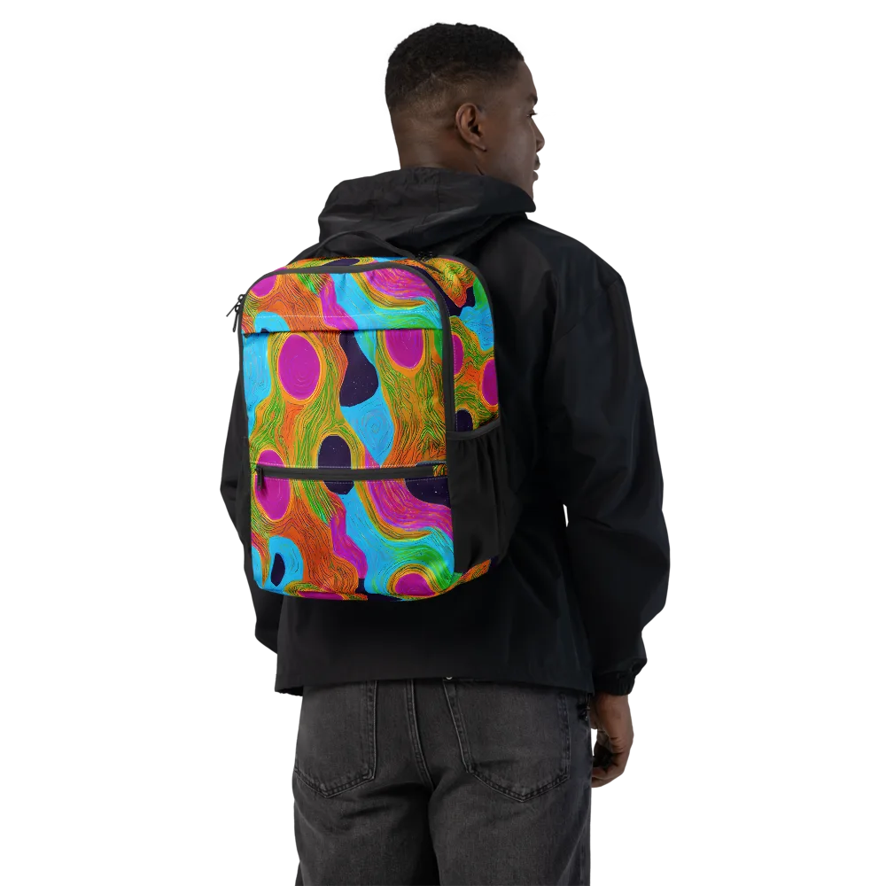 Galactic Harmony on Utility Backpack — Back