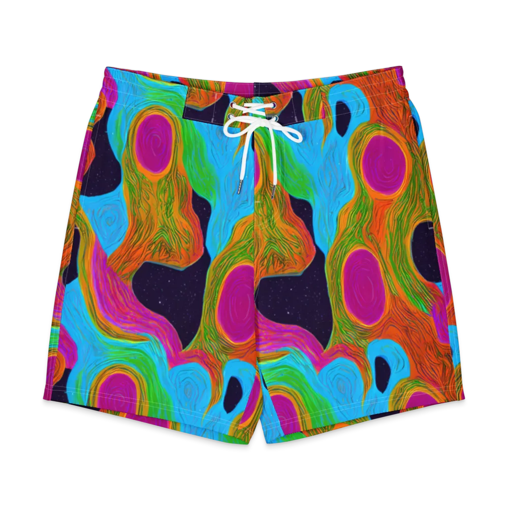 Galactic Harmony on Men's Board Shorts — Front