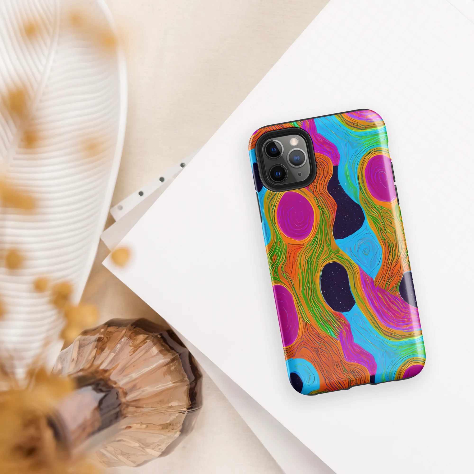 Galactic Harmony on Tough Case for iPhone® — Front