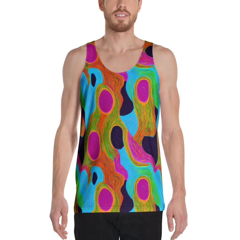 Galactic Harmony on Men's Tank Top — Front