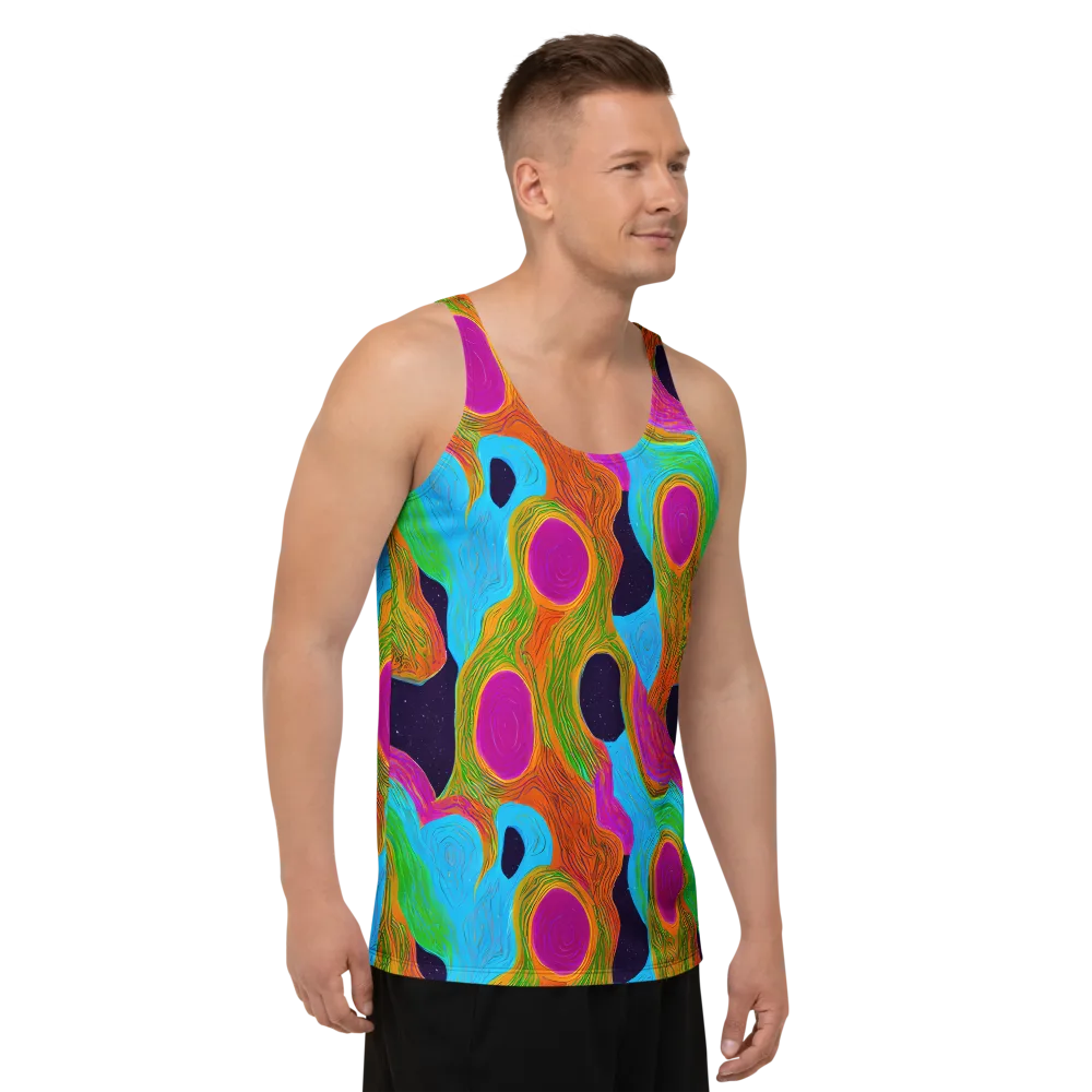 Galactic Harmony on Men's Tank Top — Right Front