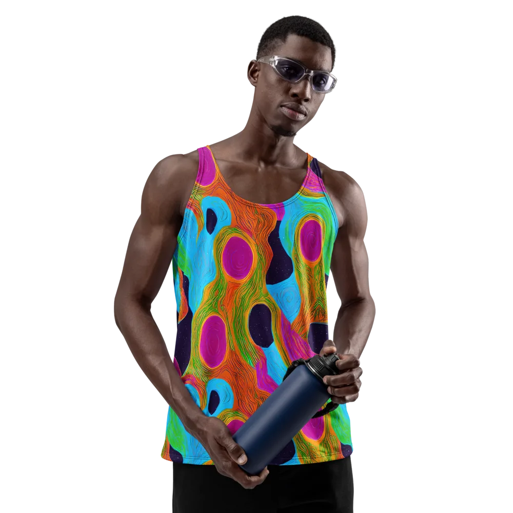 Galactic Harmony on Men's Tank Top — Front