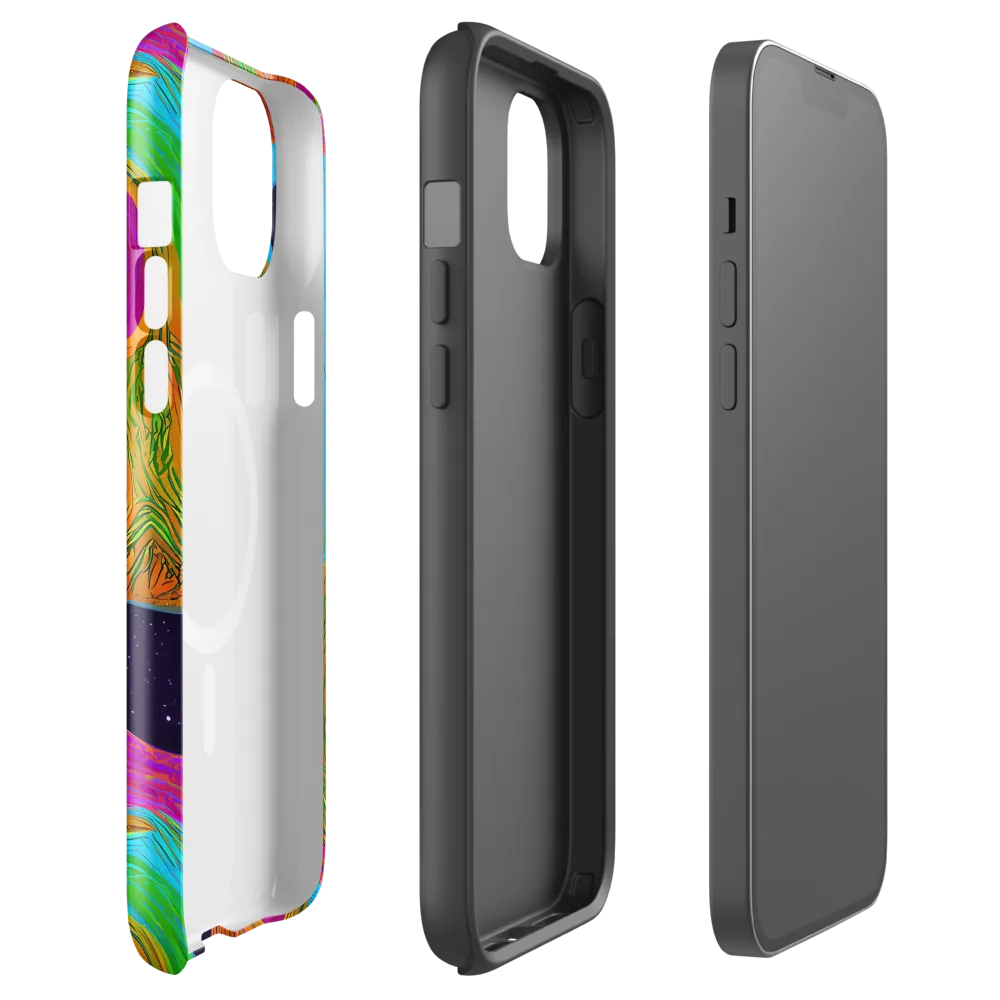 Galactic Harmony on MagSafe Tough Case for iPhone® — Front