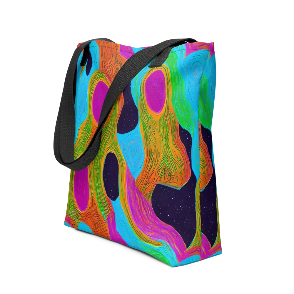 Galactic Harmony on Tote Bag — Front