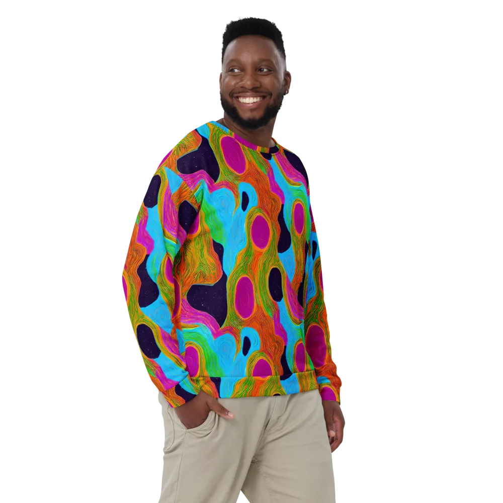 Galactic Harmony on Sweatshirt — Front