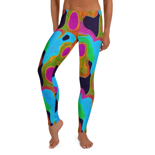 Galactic Harmony on a Leggings
