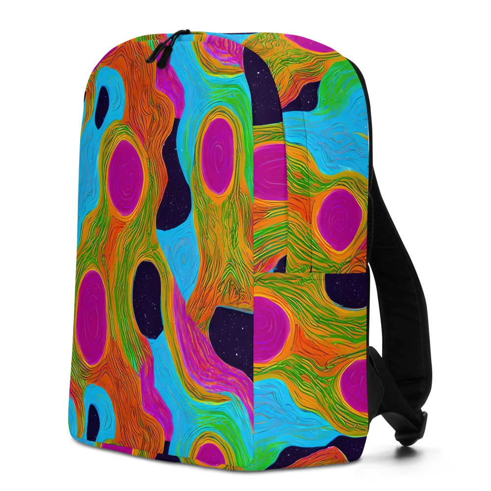 Galactic Harmony on Minimalist Backpack — Left