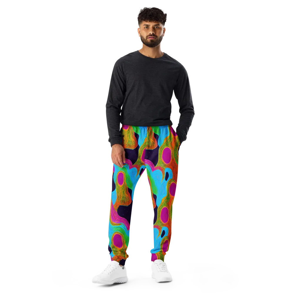 Galactic Harmony on Men's Joggers — Front