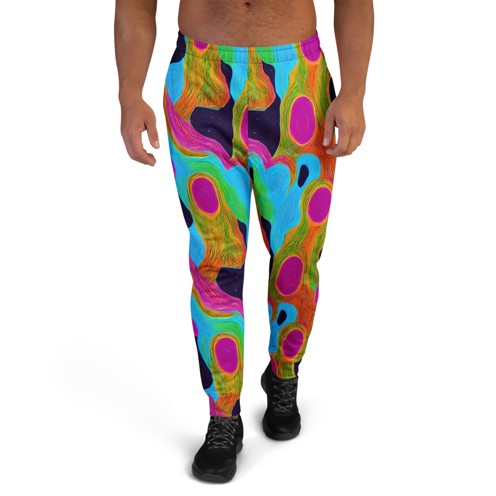 Galactic Harmony on Men's Joggers — Front