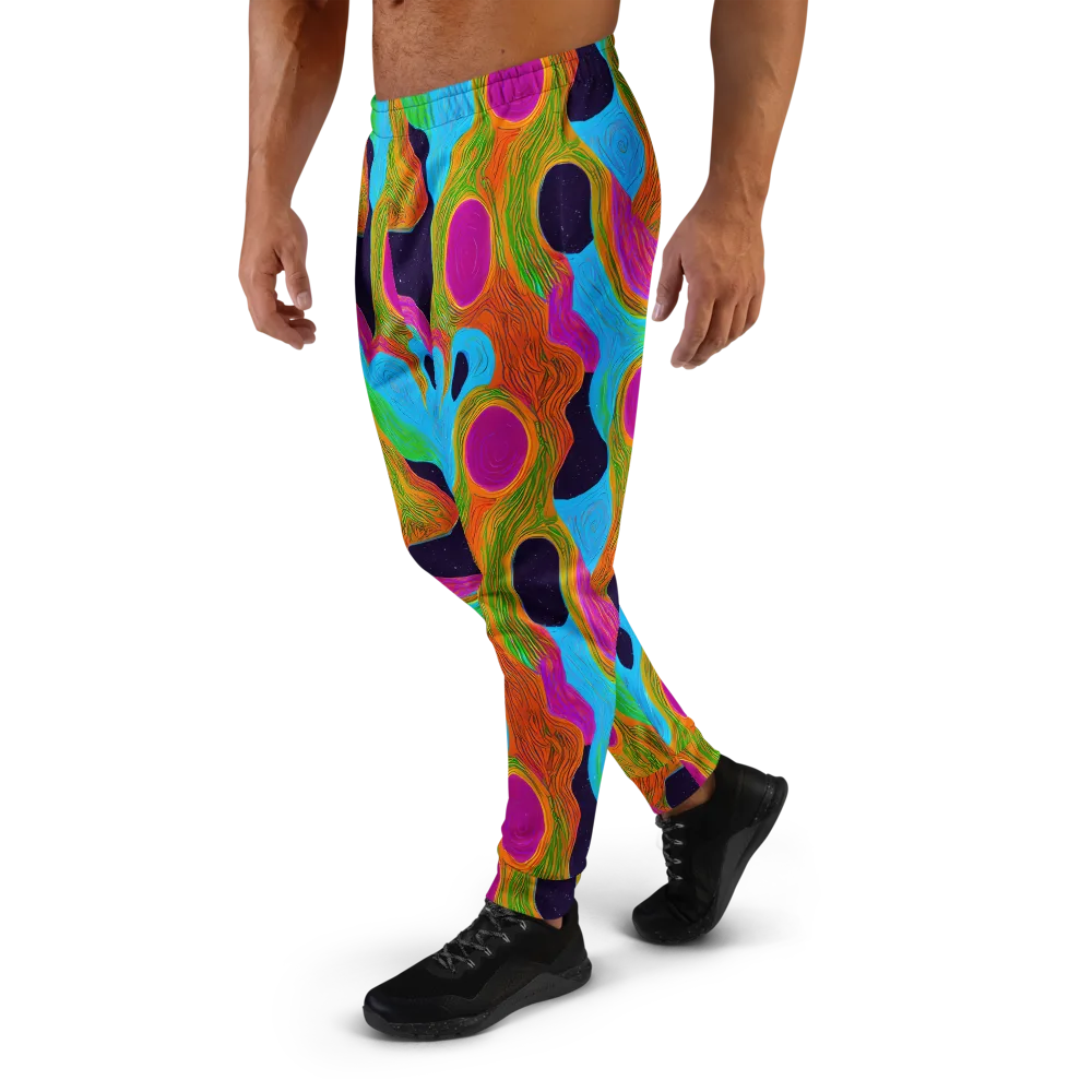 Galactic Harmony on Men's Joggers — Left