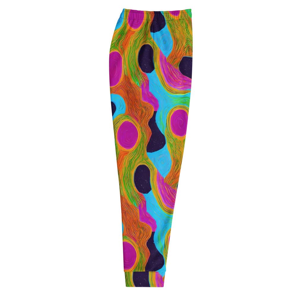 Galactic Harmony on Men's Joggers — Right