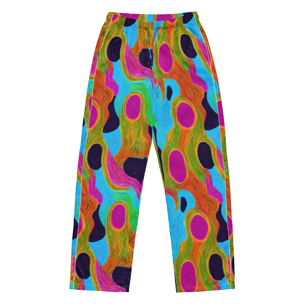 Galactic Harmony on Women's Pajama Pants — Front