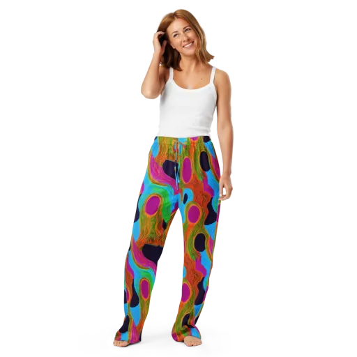 Galactic Harmony on a Women's Pajama Pants