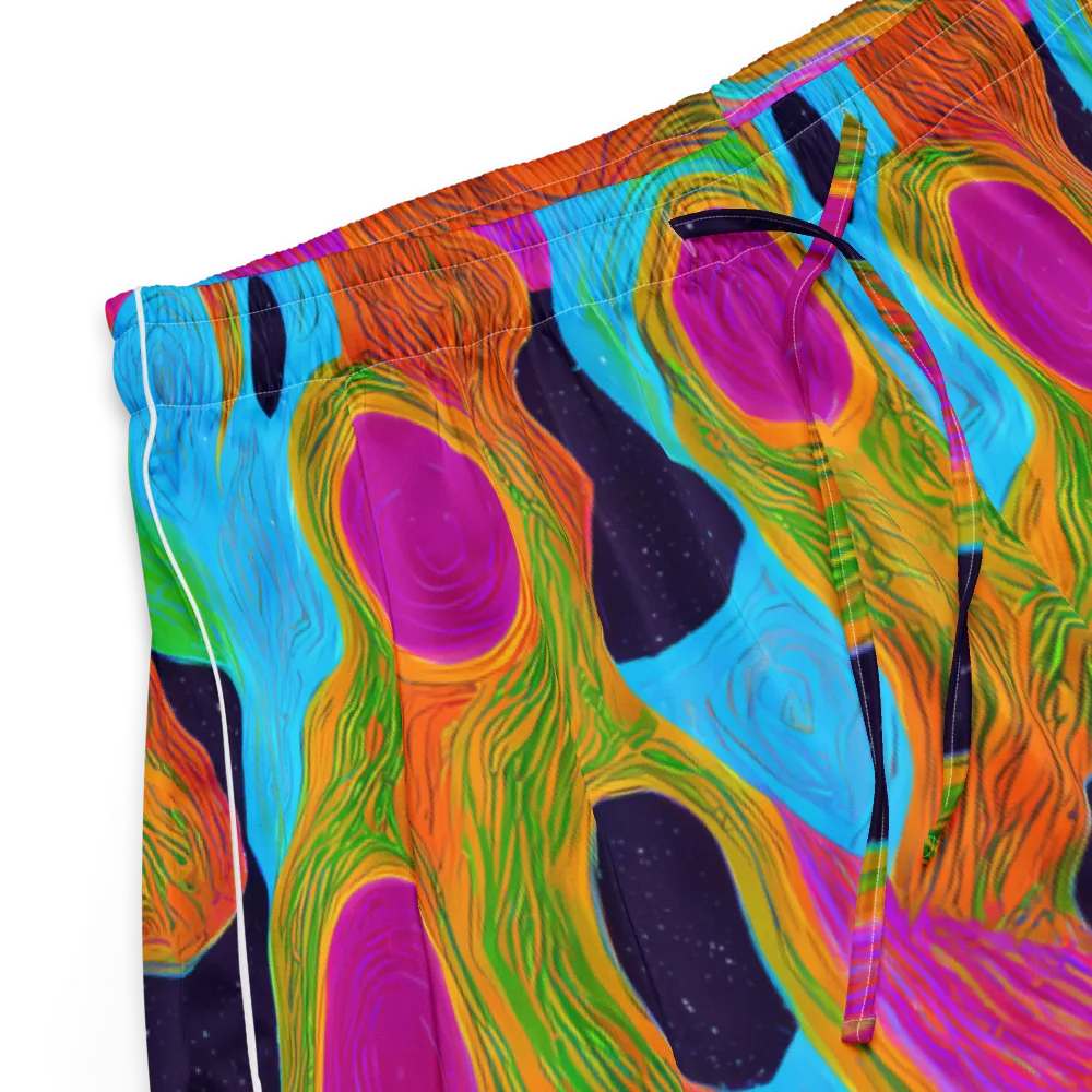 Galactic Harmony on Women's Pajama Shorts — Product details