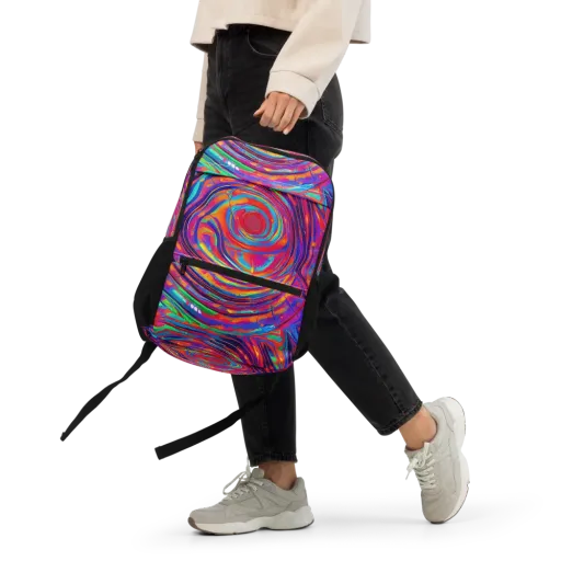 Quantum Spiral on a Utility Backpack