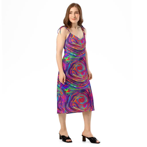 Quantum Spiral on a Slip Dress