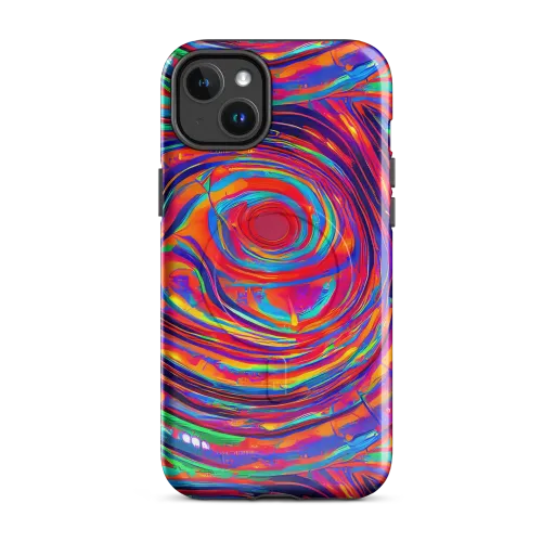 Quantum Spiral on a MagSafe Tough Case for iPhone®