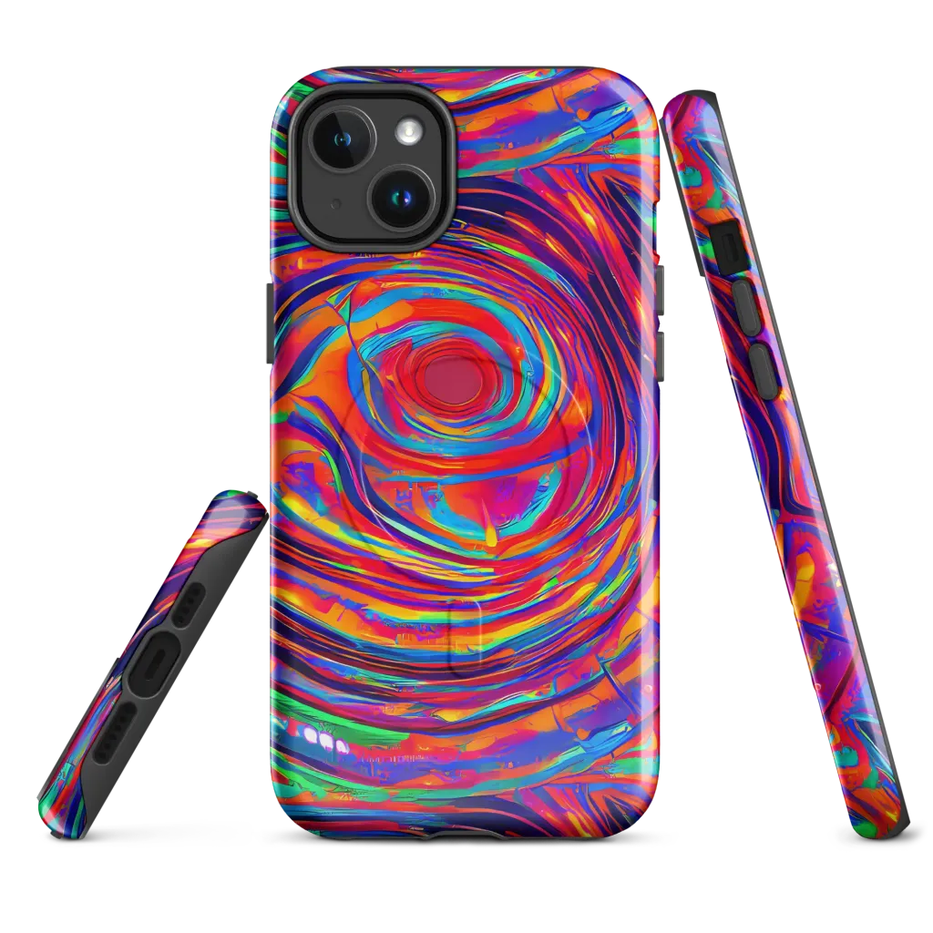 Quantum Spiral on MagSafe Tough Case for iPhone® — Front