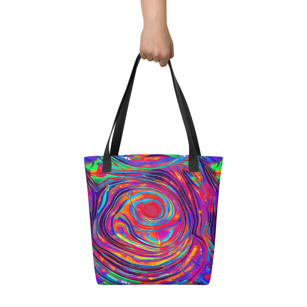 Quantum Spiral on Tote Bag — Front