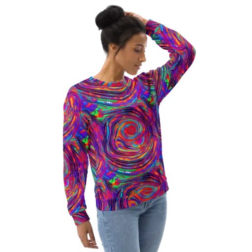 Quantum Spiral on a Sweatshirt