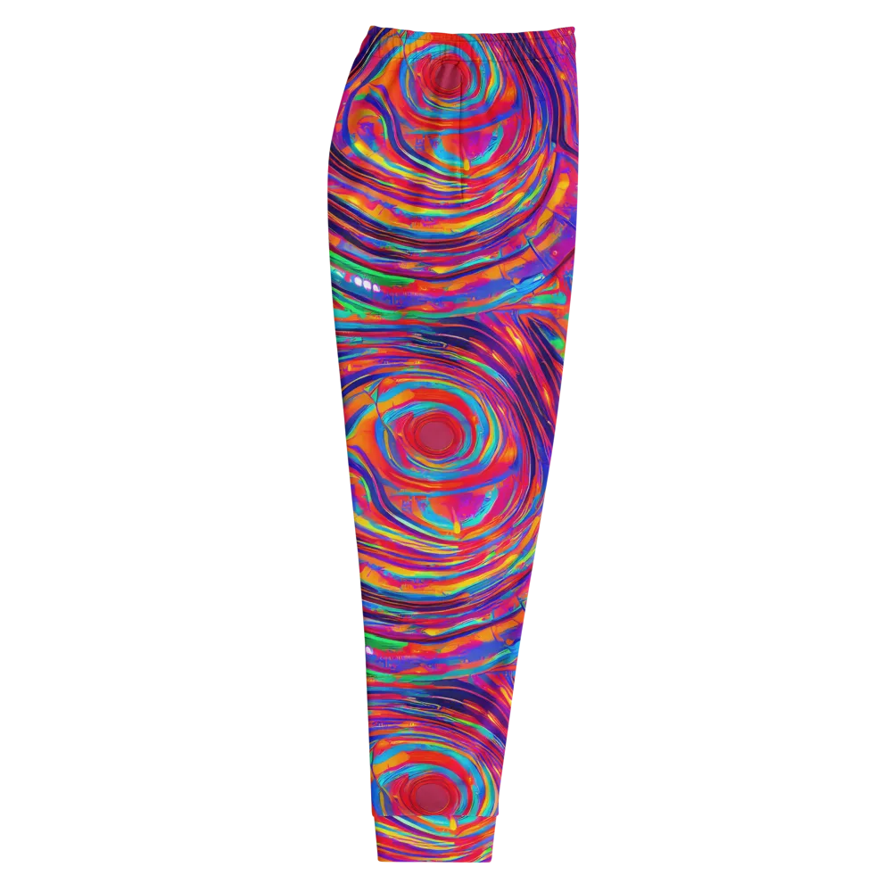 Quantum Spiral on Men's Joggers — Right