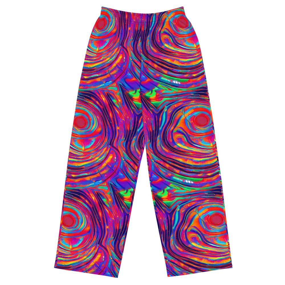Quantum Spiral on Wide-Leg Pants — Front