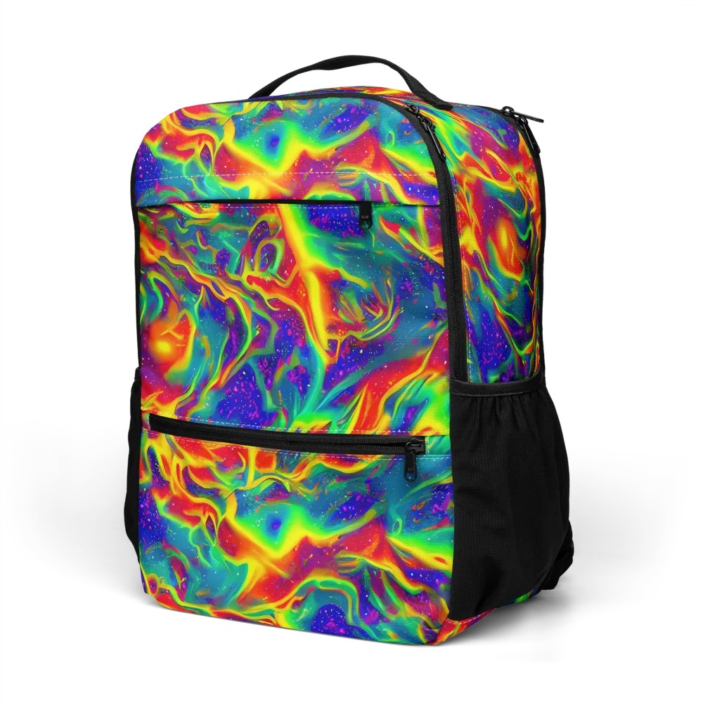 Nebula Symphony on Utility Backpack — Left Front