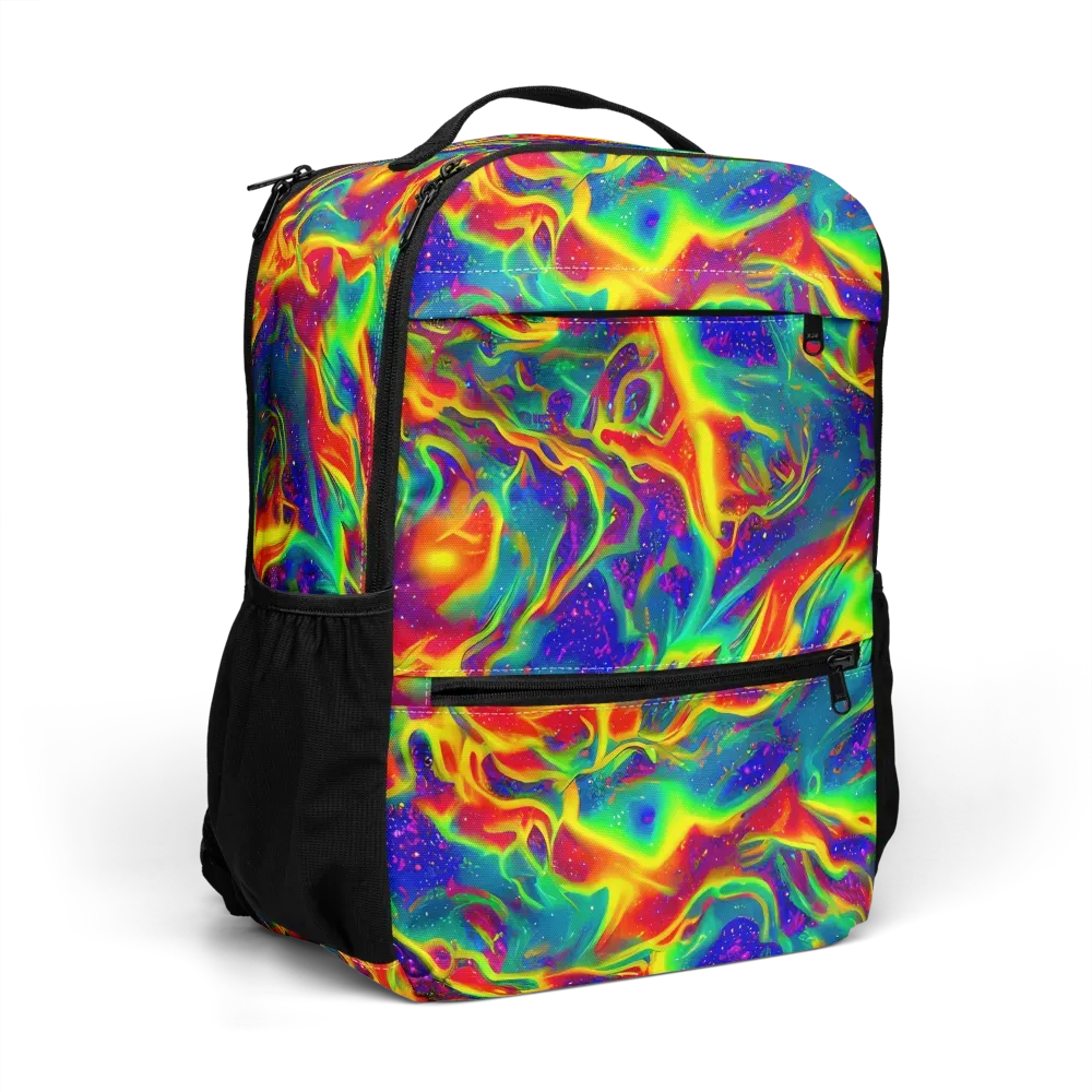 Nebula Symphony on Utility Backpack — Right Front