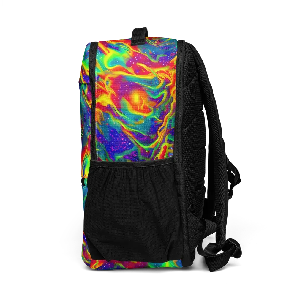 Nebula Symphony on Utility Backpack — Left