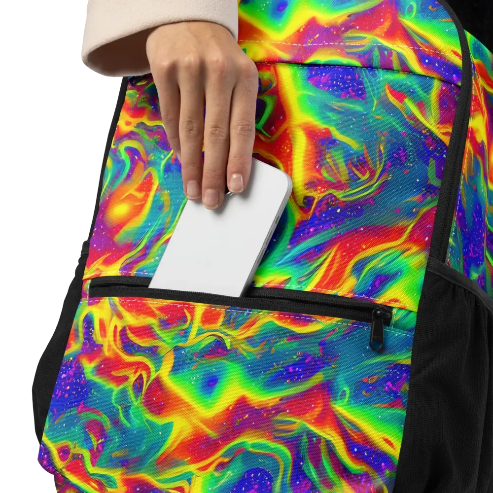 Nebula Symphony on Utility Backpack — Product details
