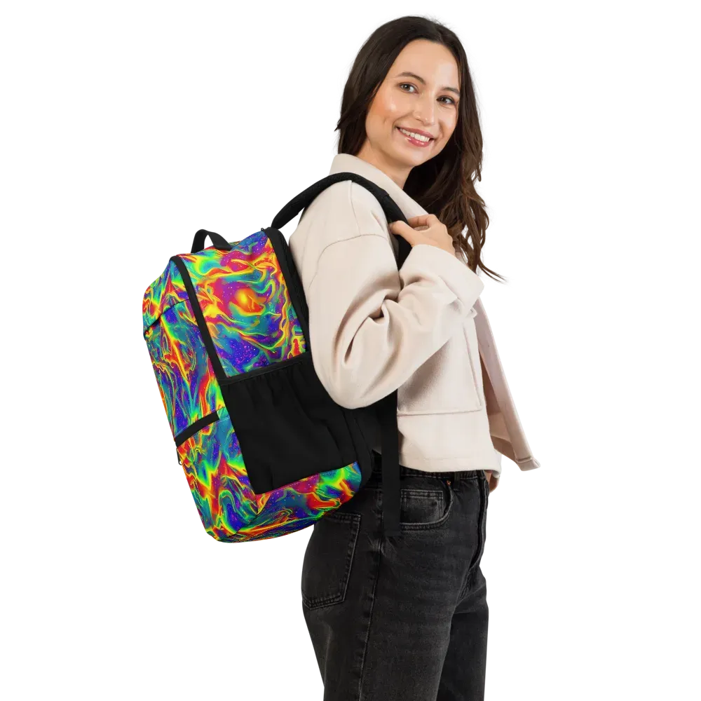 Nebula Symphony on Utility Backpack — Right