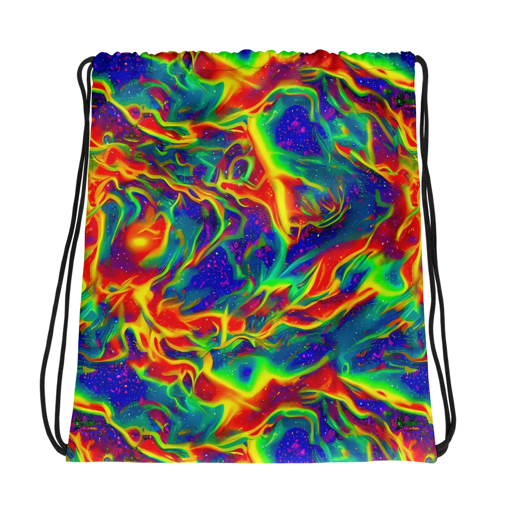 Nebula Symphony on Drawstring Bag — Photo