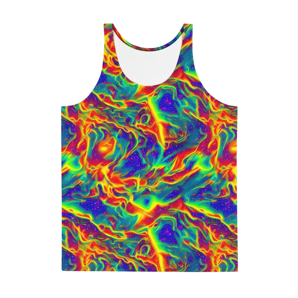 Nebula Symphony on Men's Tank Top — Front