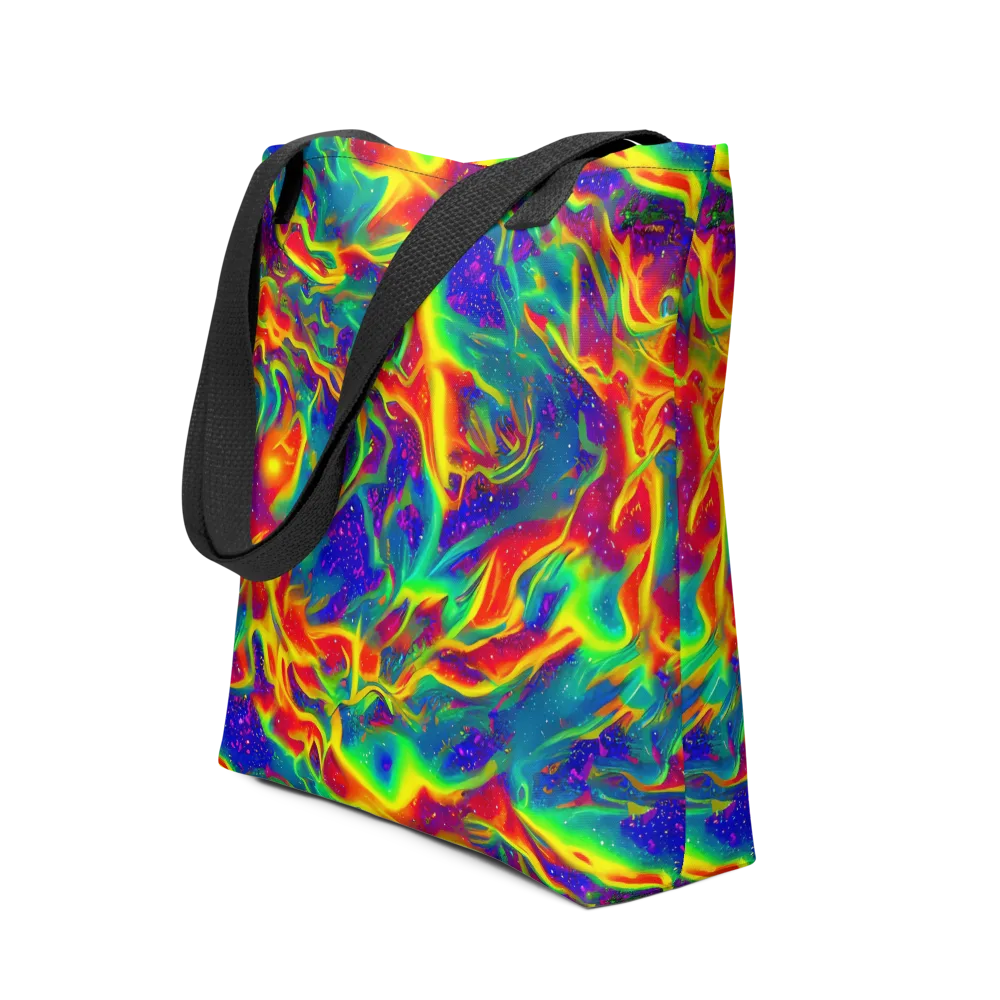 Nebula Symphony on Tote Bag — Front