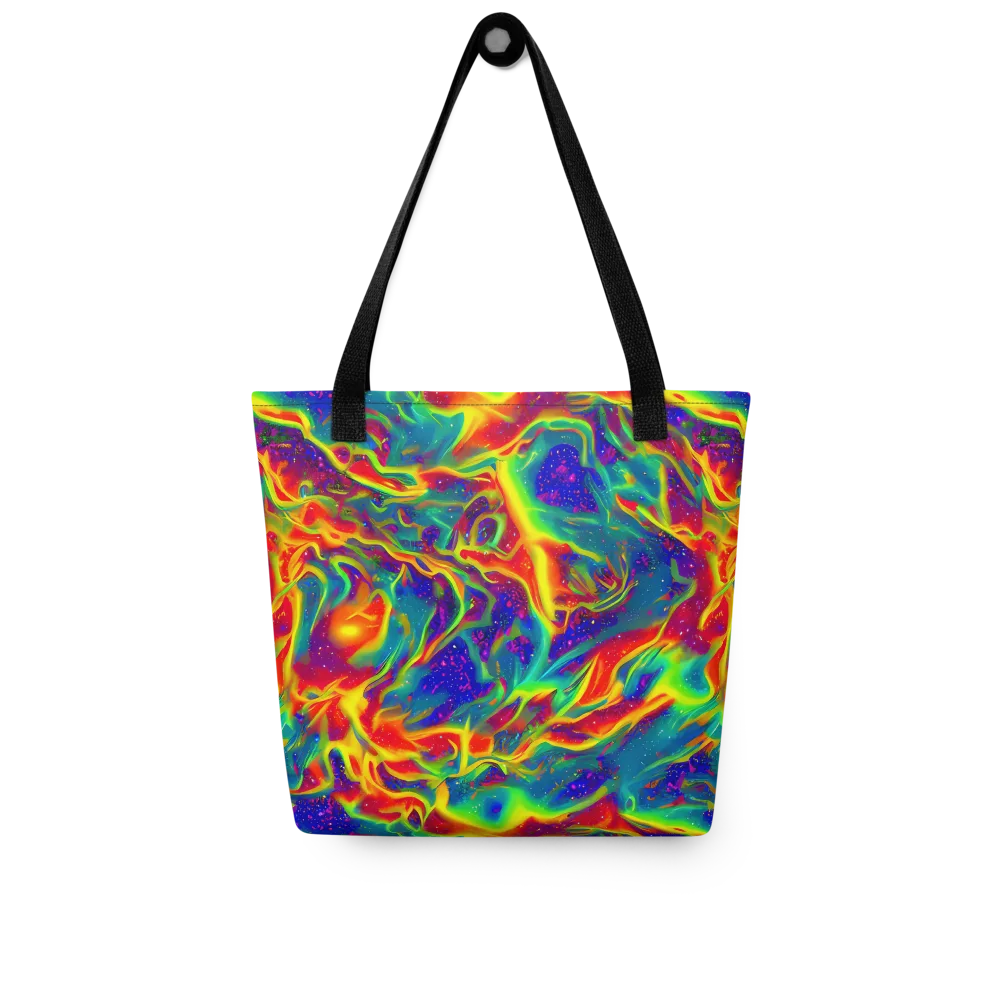 Nebula Symphony on Tote Bag — Front