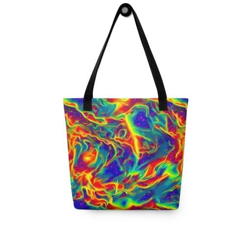 Nebula Symphony on a Tote Bag