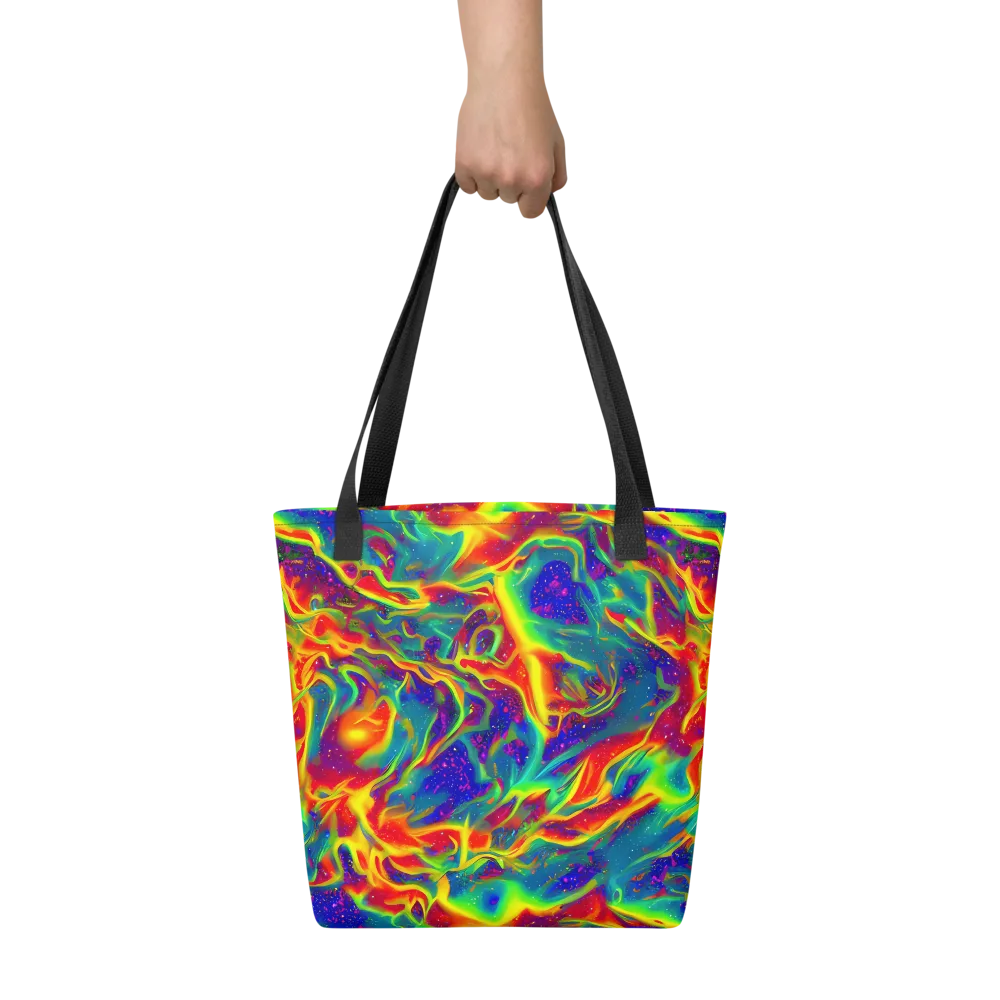 Nebula Symphony on Tote Bag — Front