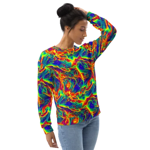 Nebula Symphony on a Sweatshirt