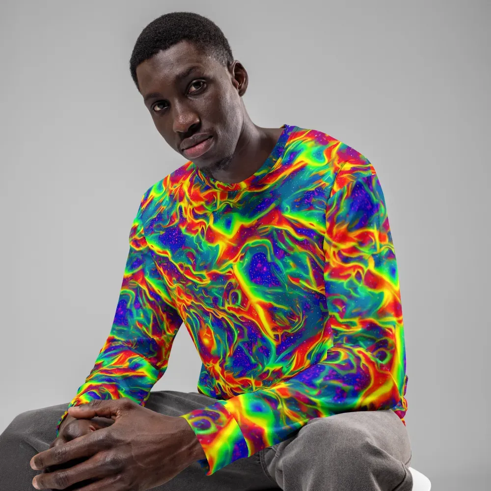 Nebula Symphony on Sweatshirt — Front