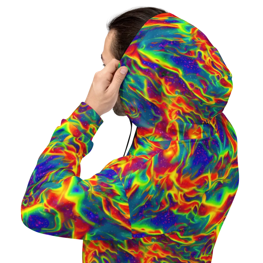 Nebula Symphony on Hoodie — Back