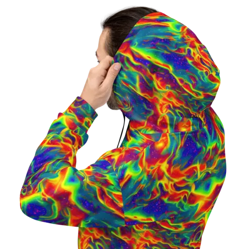 Nebula Symphony on a Hoodie