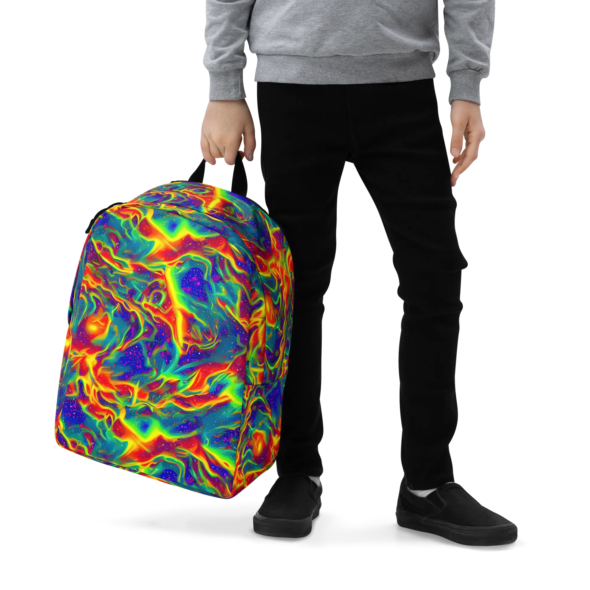 Nebula Symphony on Minimalist Backpack — Zoomed-in