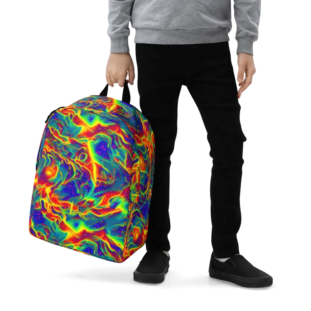 Nebula Symphony on Minimalist Backpack — Zoomed-in