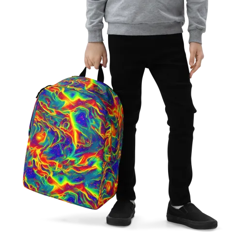 Nebula Symphony on a Minimalist Backpack