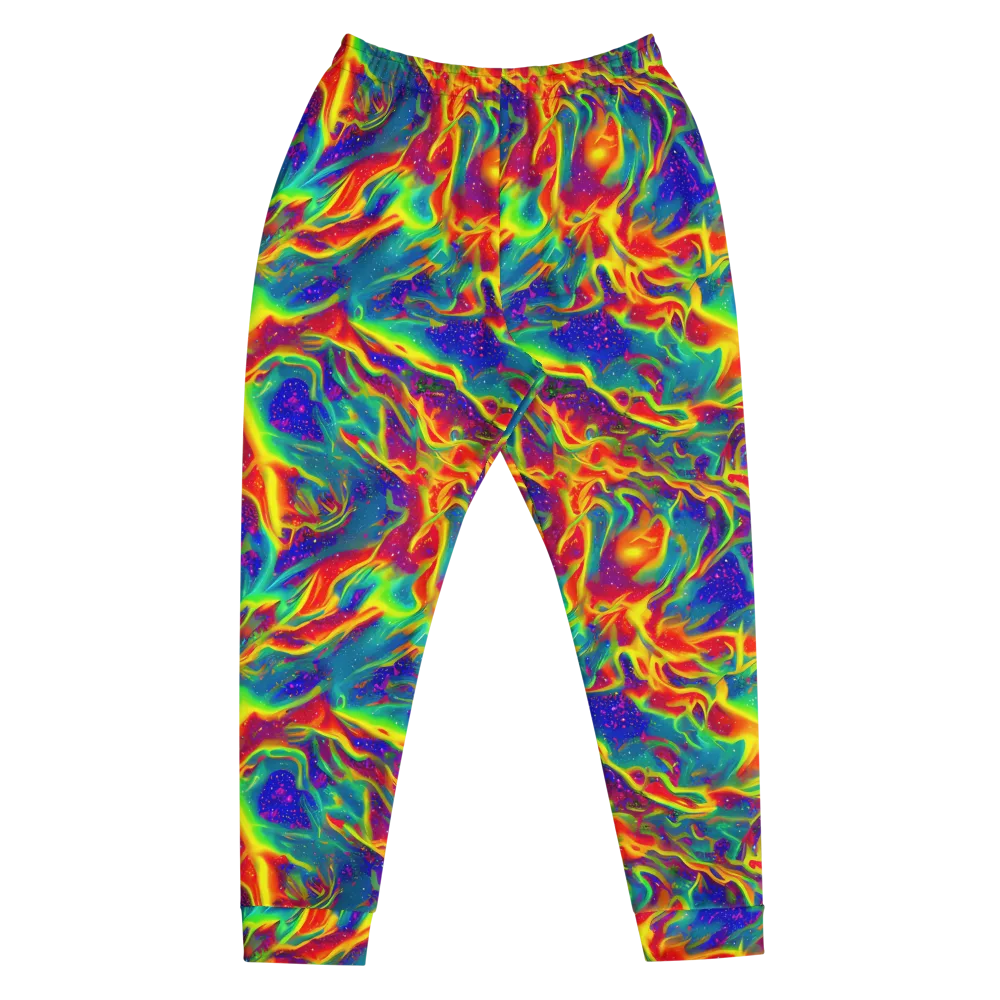 Nebula Symphony on Men's Joggers — Front